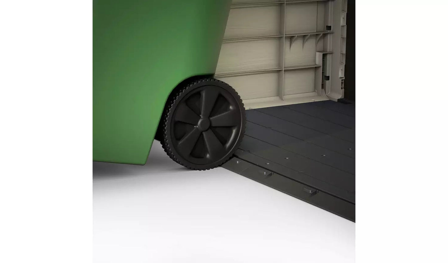 Keter Store-It-Out Midi 880L Plastic Garden Storage – Beige &amp; Brown