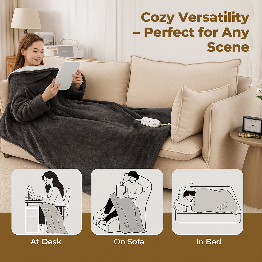 Warmora™ Heated Full-Body Robe