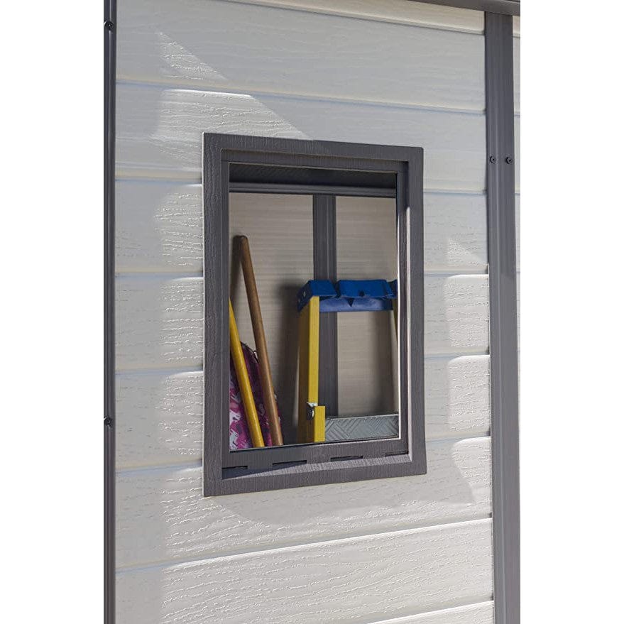 Keter 6 x 4 Manor Plastic Pent Garden Storage Shed – Beige