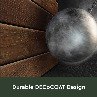 Keter Signature Decocoat Walnut Garden Storage Box 757L