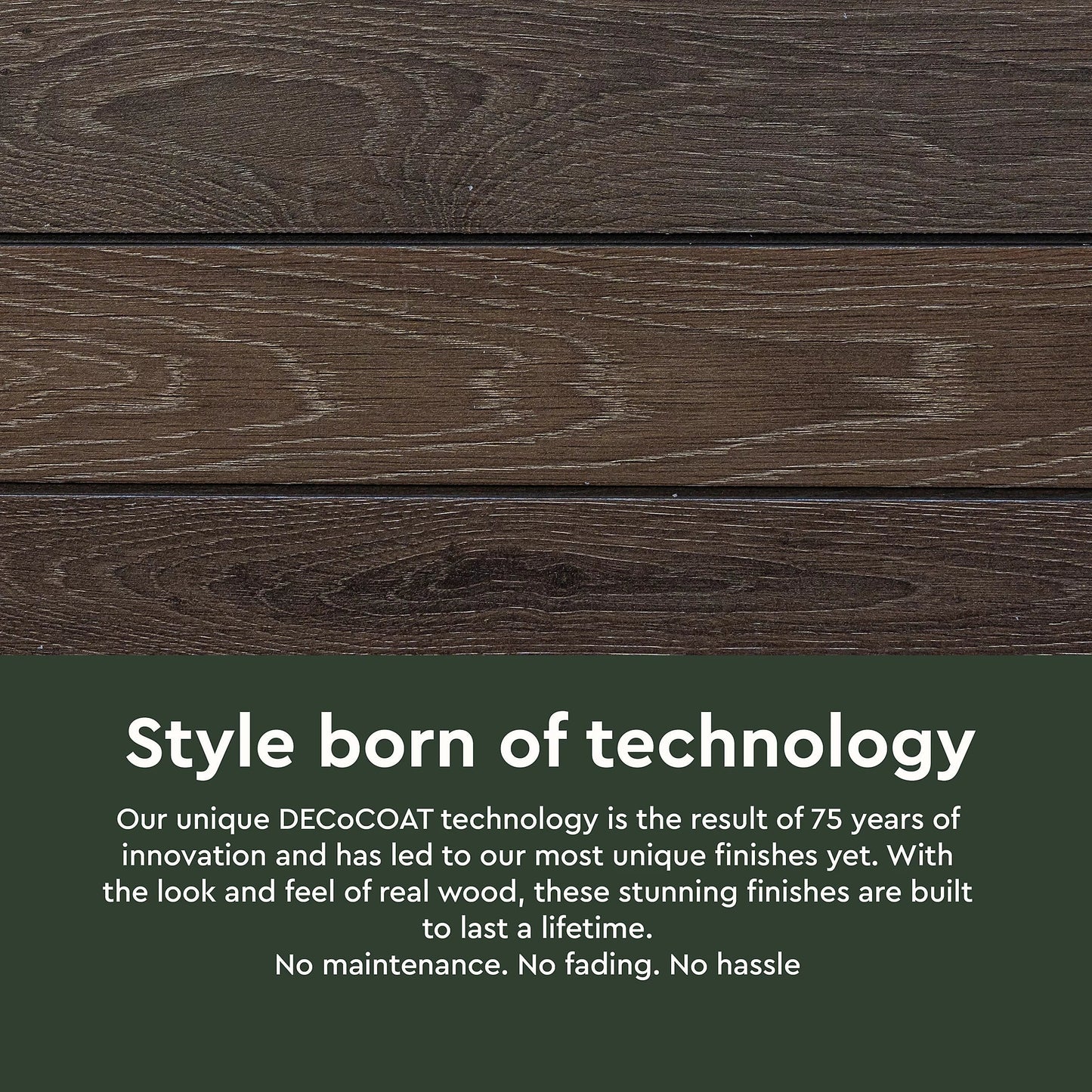 Keter Signature Decocoat Walnut Garden Storage Box 757L