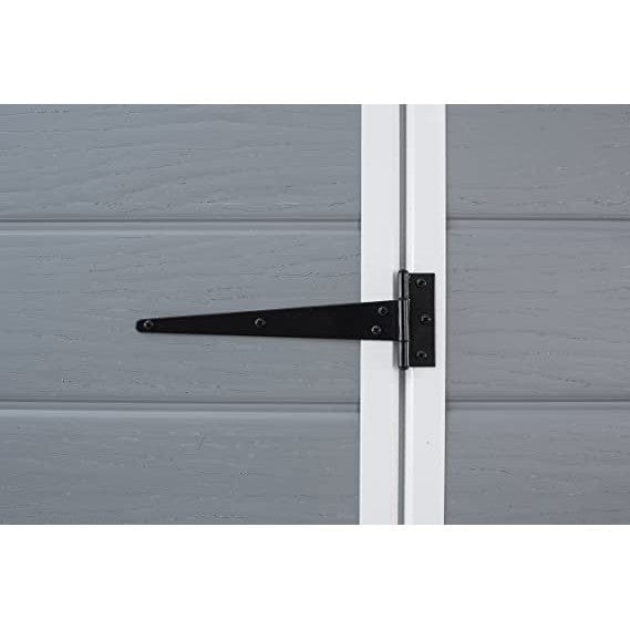 Keter 6′ x 6′ Manor Plastic Pent Garden Storage Shed – Grey