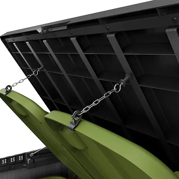 Keter Store It Out Darwin Grey 1150L Pent Garden Storage