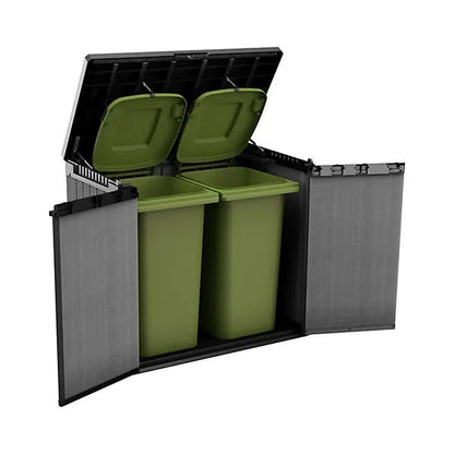 Keter Store It Out Darwin Grey 1150L Pent Garden Storage